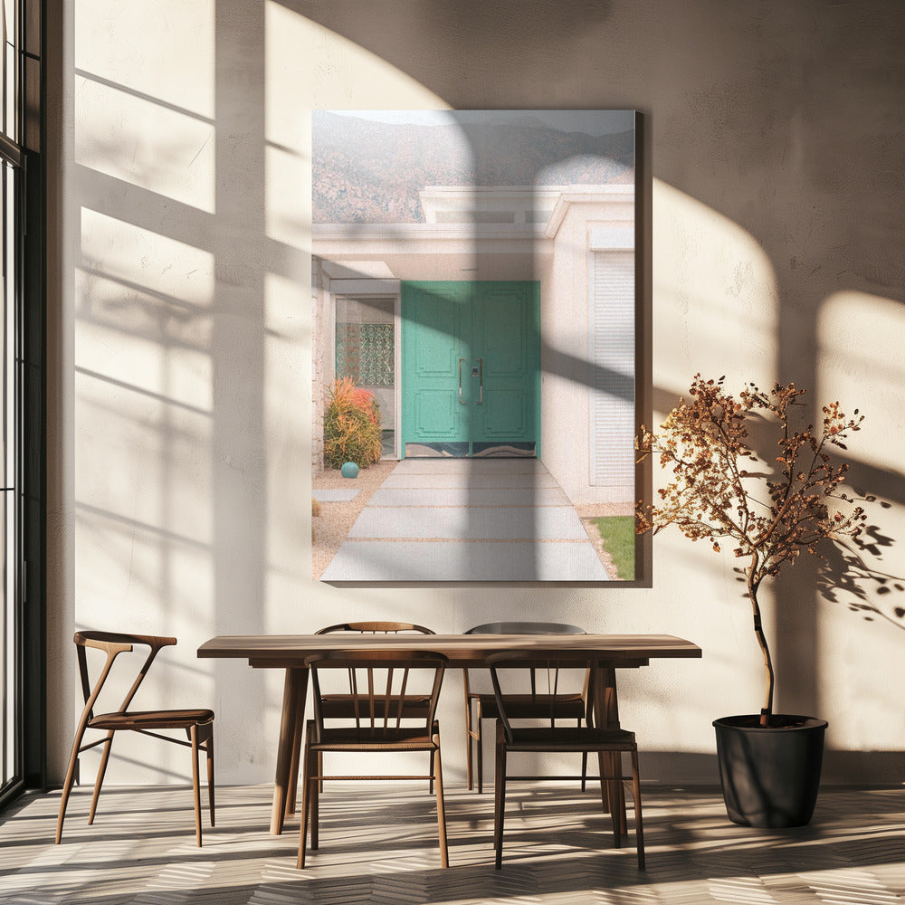 Turkoosi sisäänkäynti | Canvastaulut