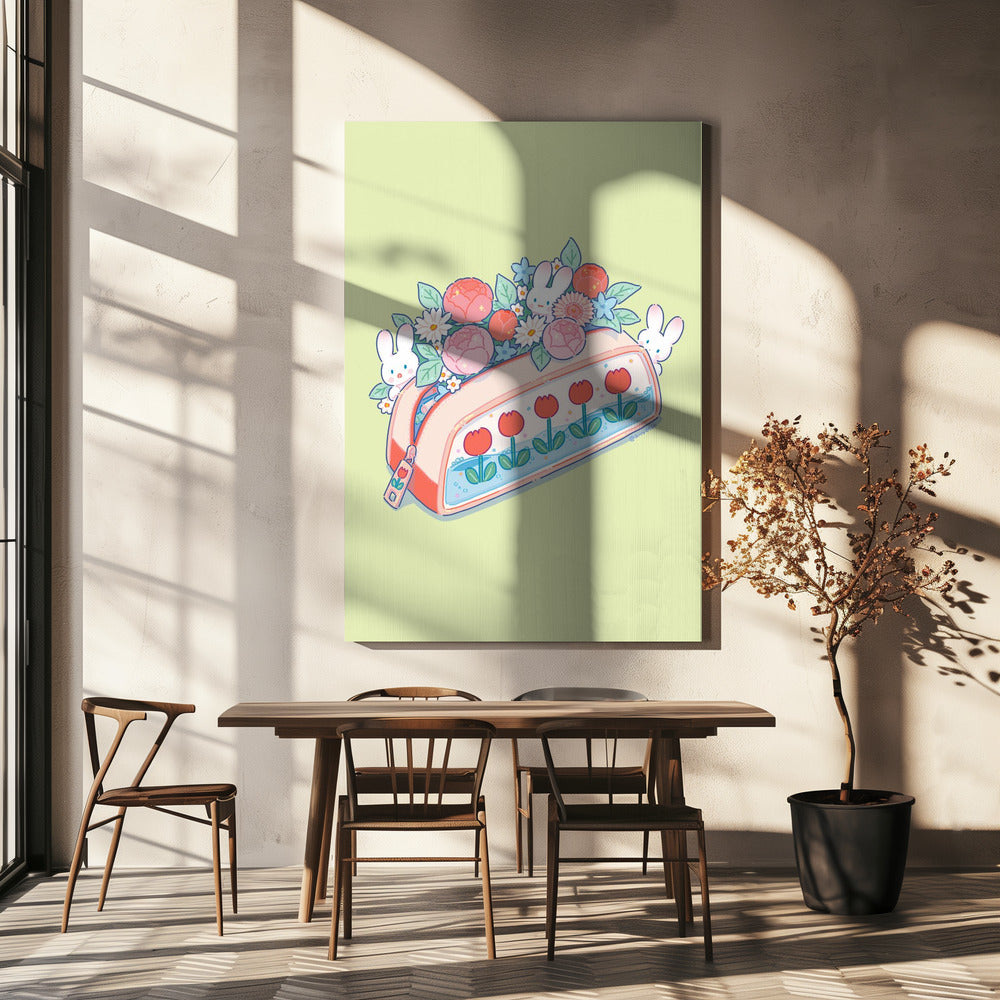 Federmäppchen | Leinwand
