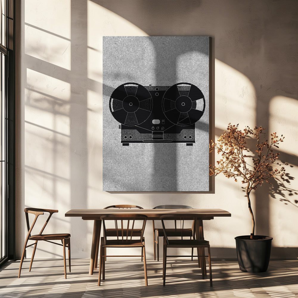 Tonbandgerät | Leinwand