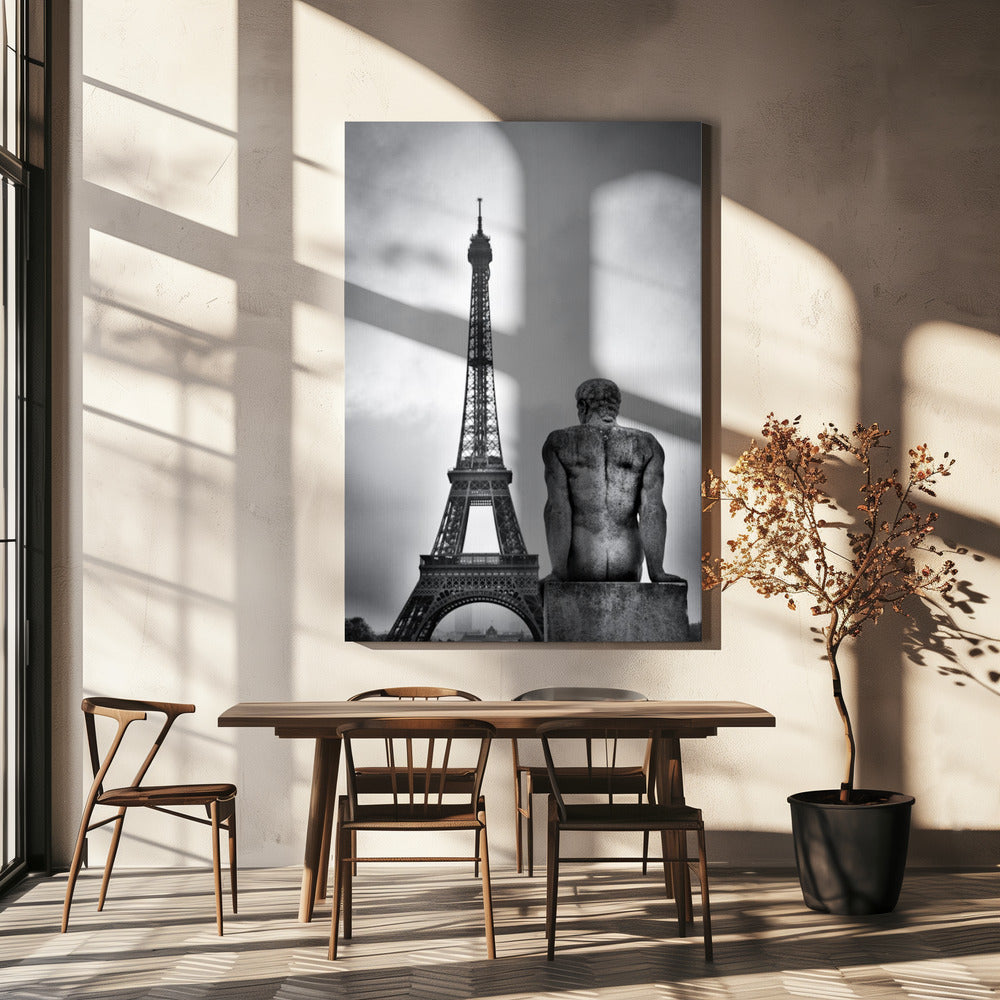 Stalowa dama | Wydruki na łótnie