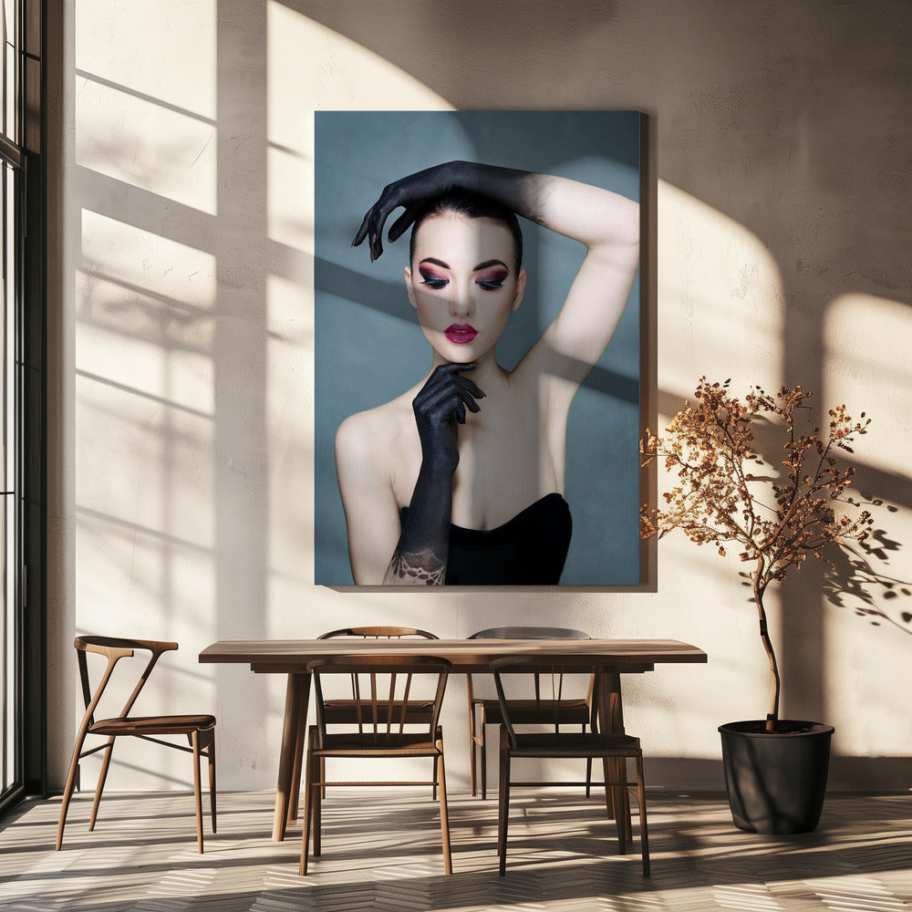 Posliininukke | Canvastaulut