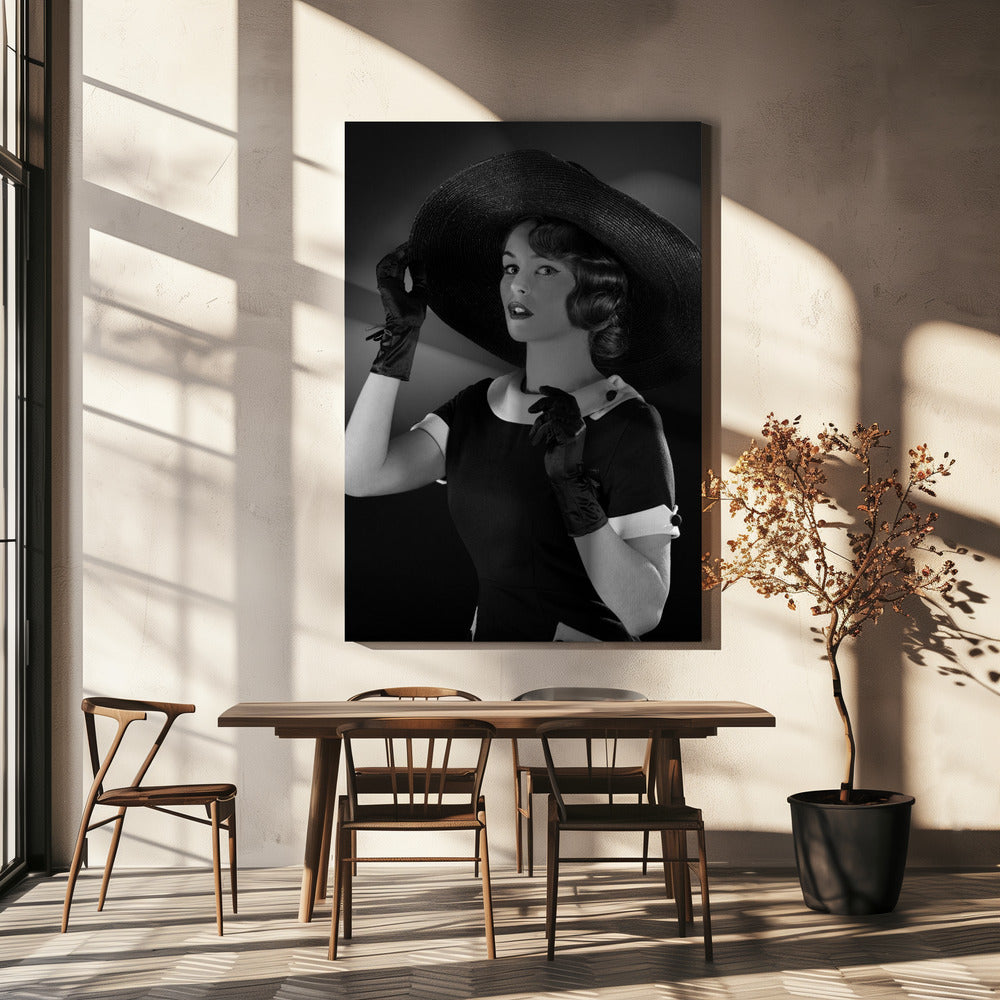 50' piękno i francuska elegancja | Wydruki na łótnie
