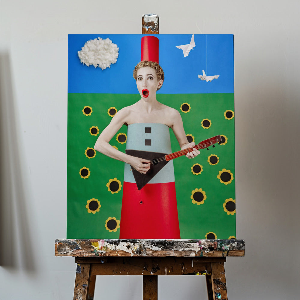 "Balalaikan laulaja" | Canvastaulut