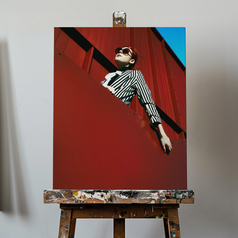 Against the Red Sky | Canvas