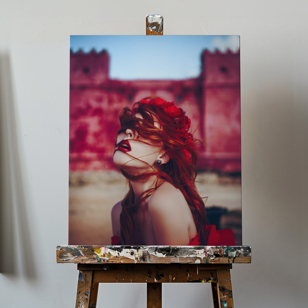 Crimson Virvelvind | Canvas