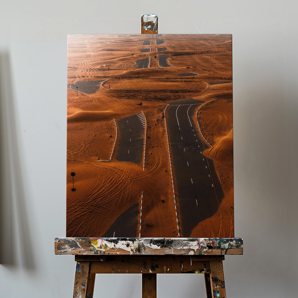 desierto de dubai Impresiones en Lienzo
