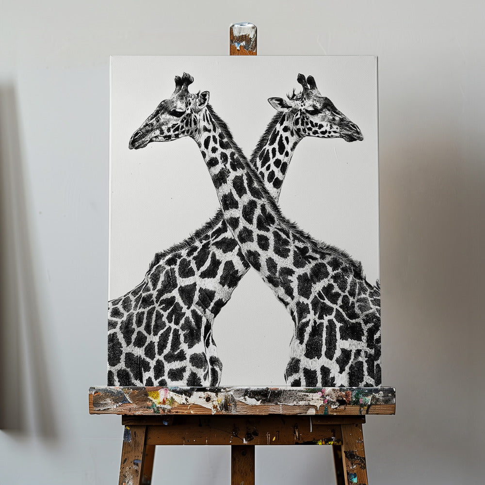 Kaksi tornia | Canvastaulut