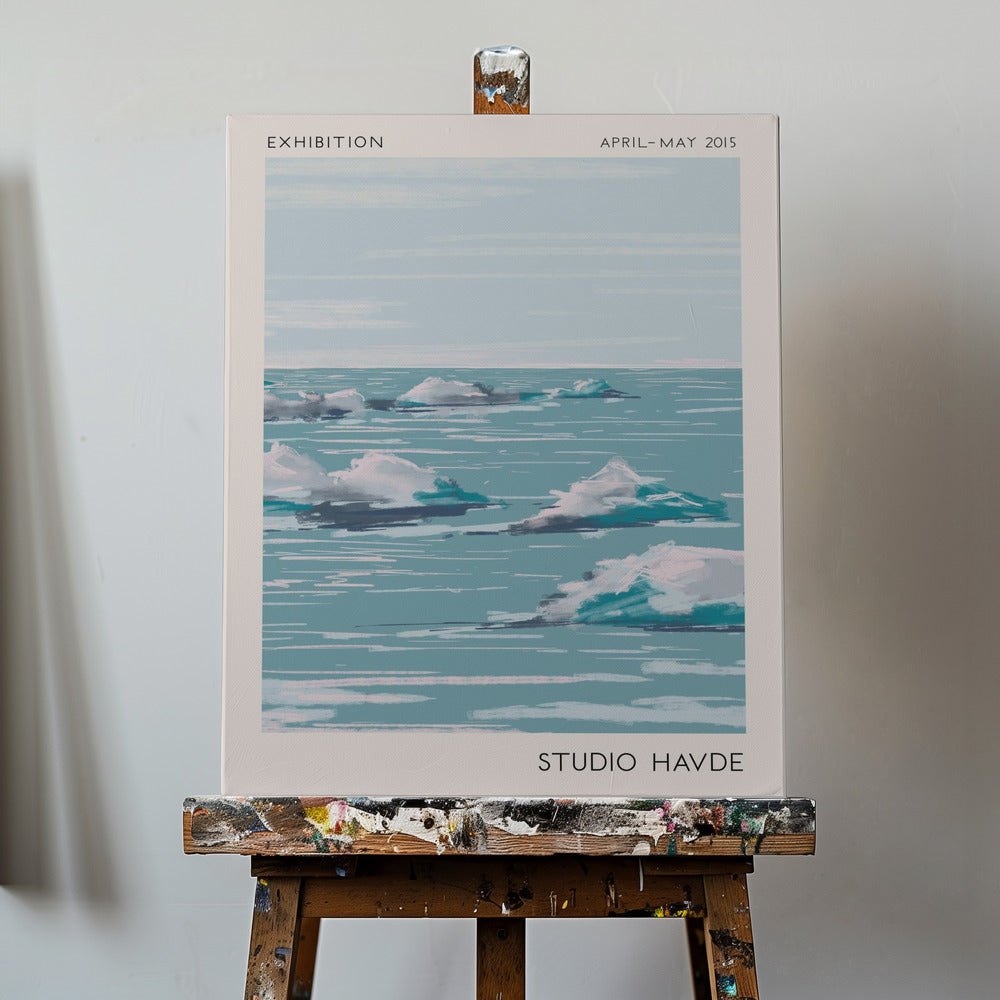 Studiolla oli merimaisema | Canvastaulut