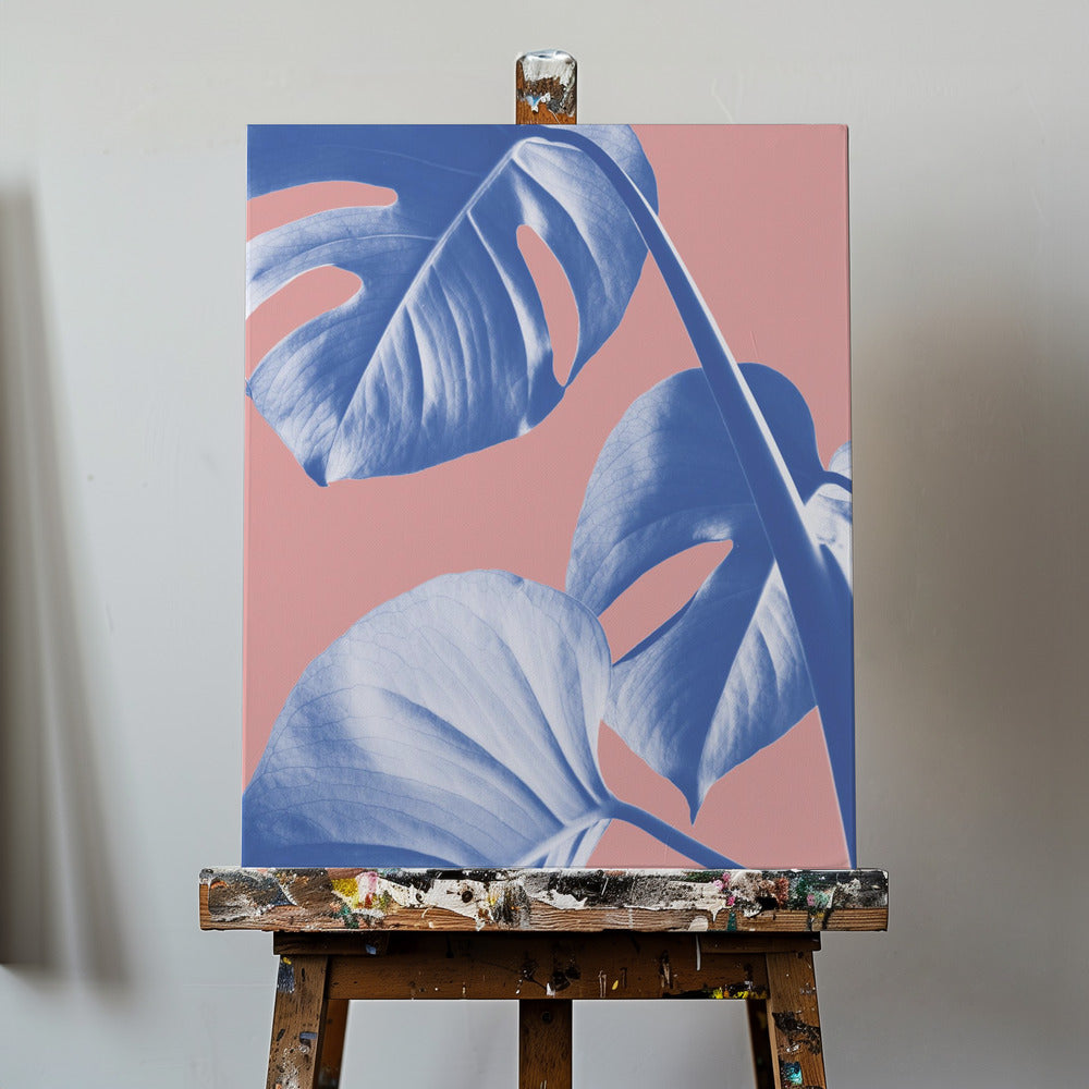 Monstera Lila 05 | Leinwand-Bilder