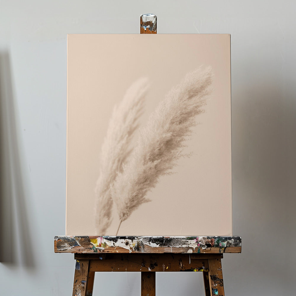 Pampas Grass Begie 15 | Canvas