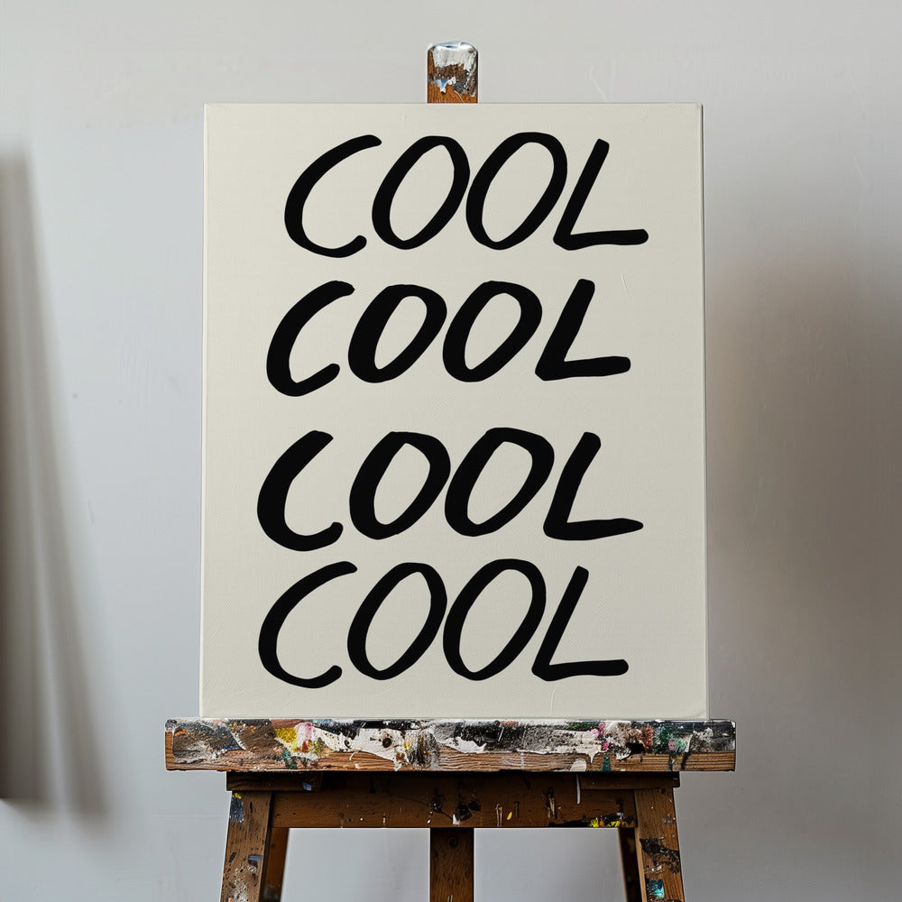 Cooles Zitat 01 | Leinwand-Bilder