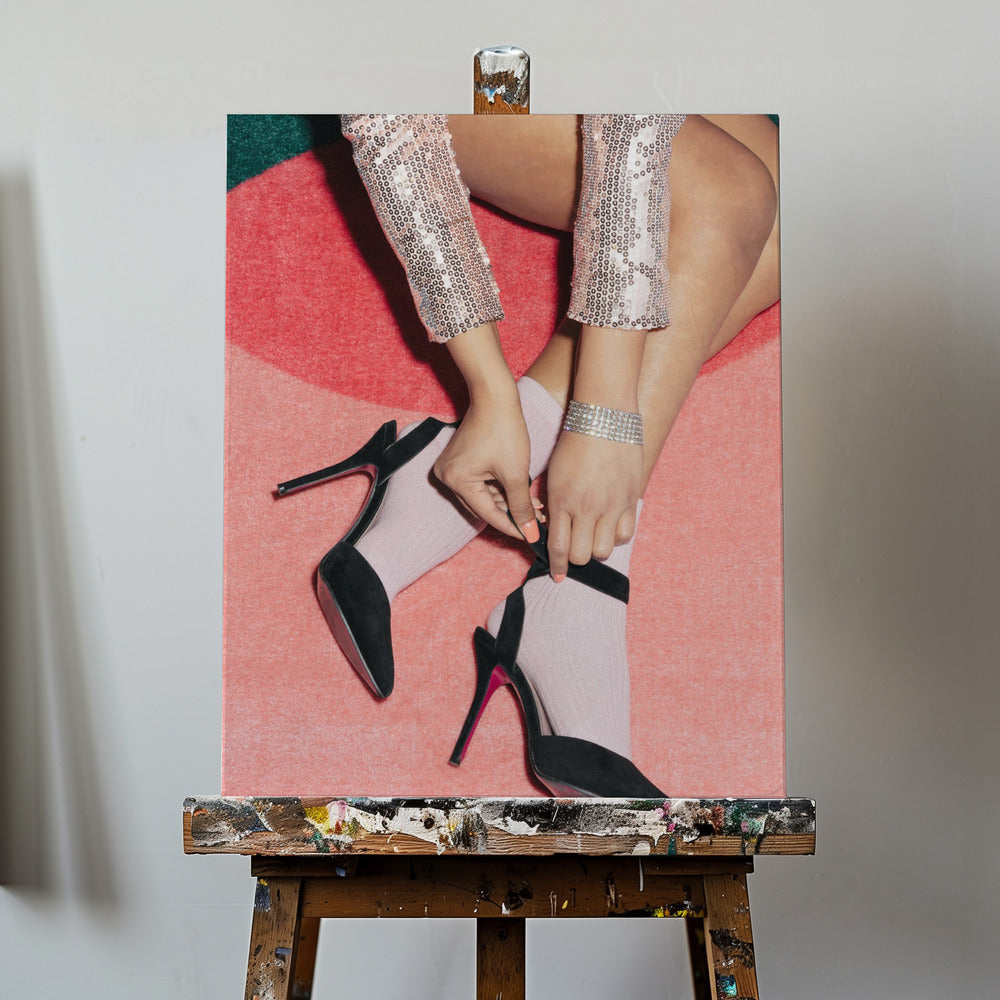 Valmistautuminen Vaaleanpunainen | Canvastaulut