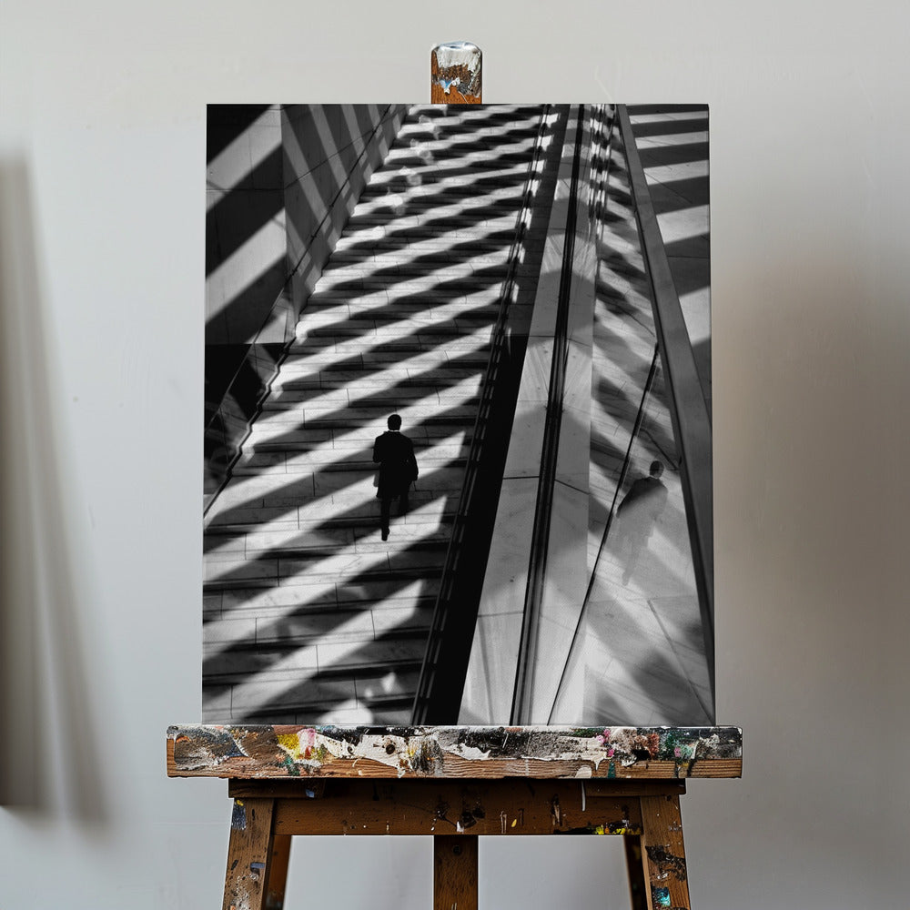 Kävelevät valot ja varjot | Canvastaulut