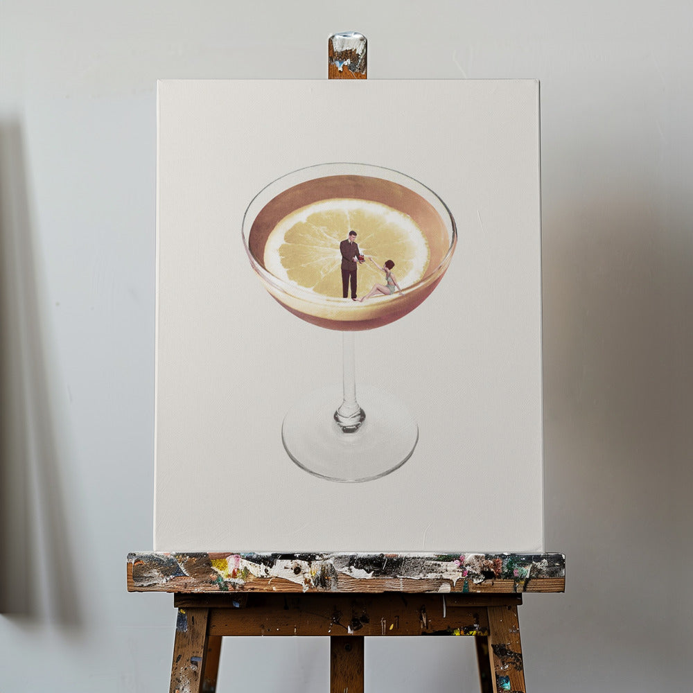 Mein Getränk braucht ein Getränk | Leinwand-Bilder