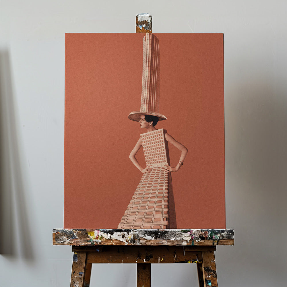 Stadtmädchen | Leinwand-Bilder