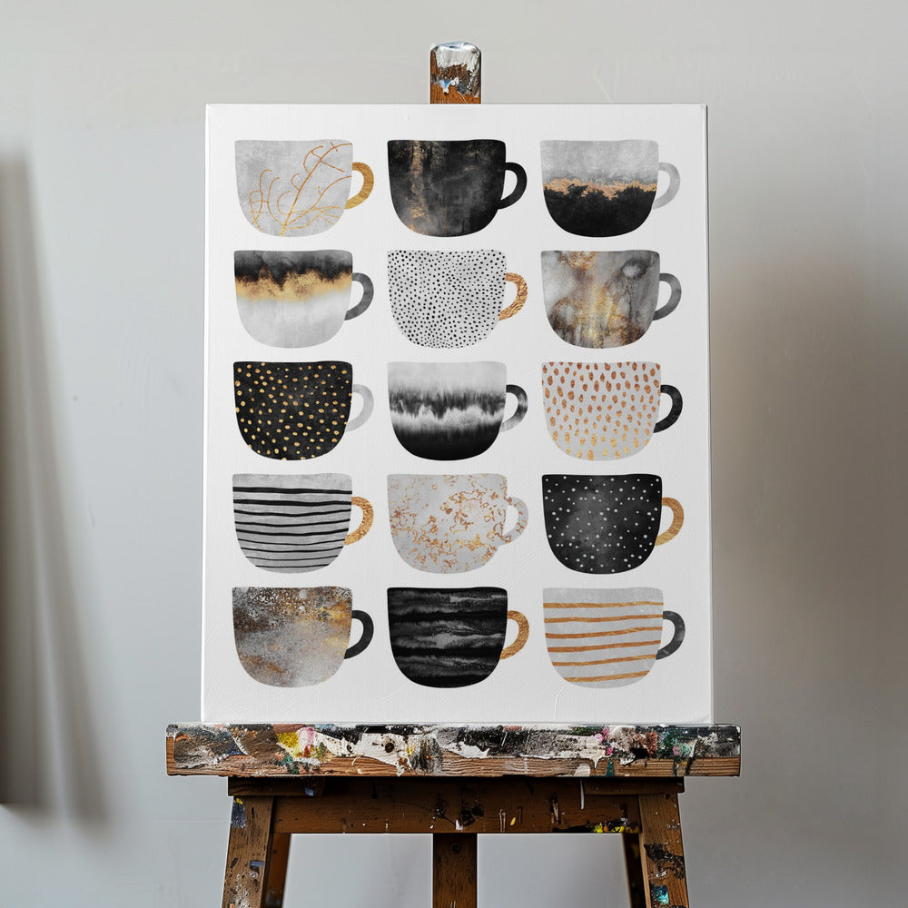Kauniit kahvikupit | Canvastaulut