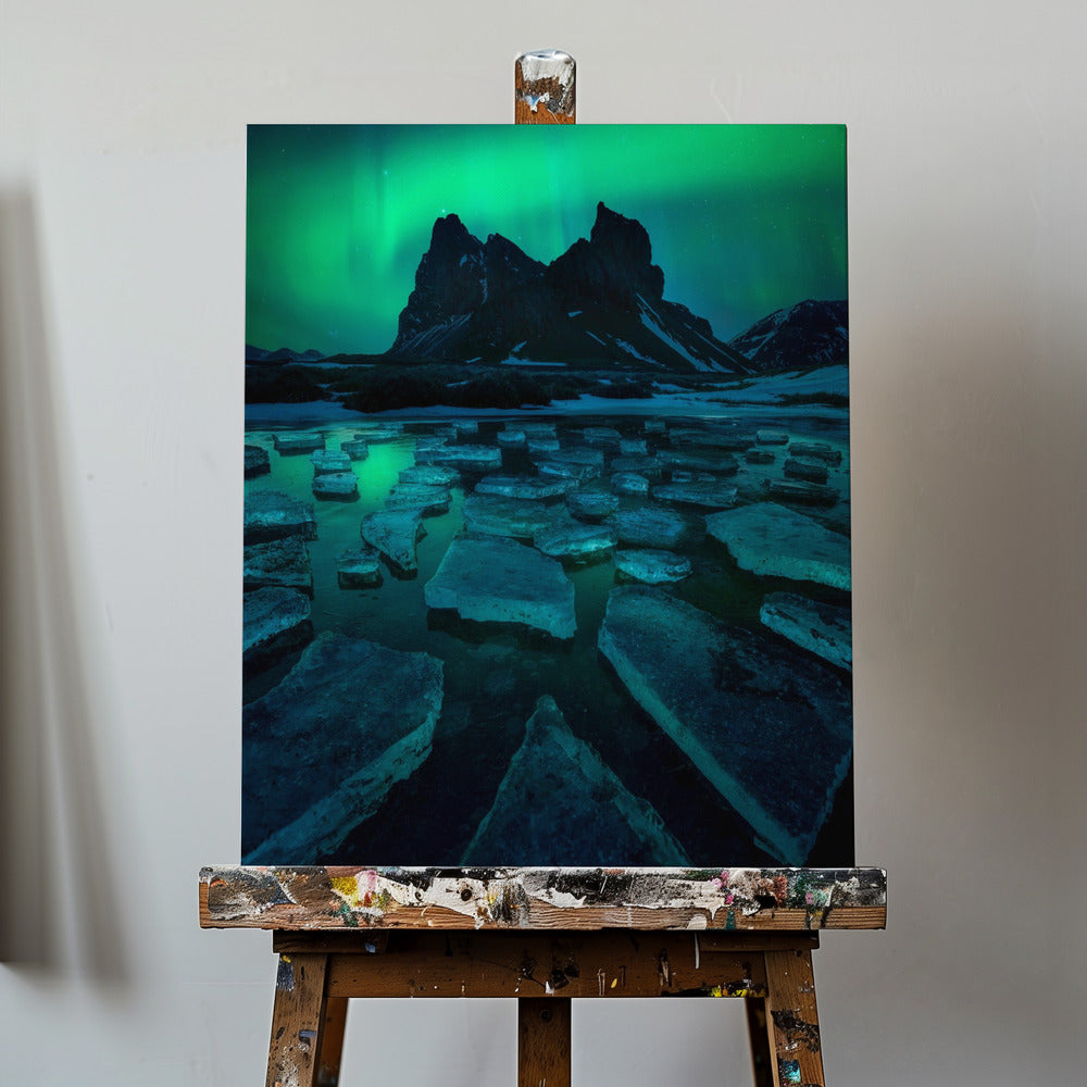 Eisiges Osthorn | Leinwand-Bilder