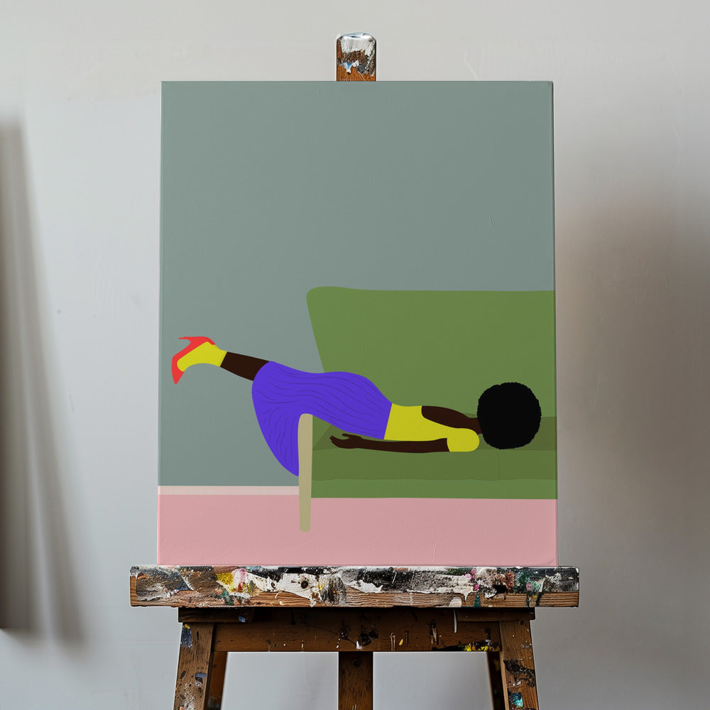 Wendys Stimmung | Leinwand-Bilder