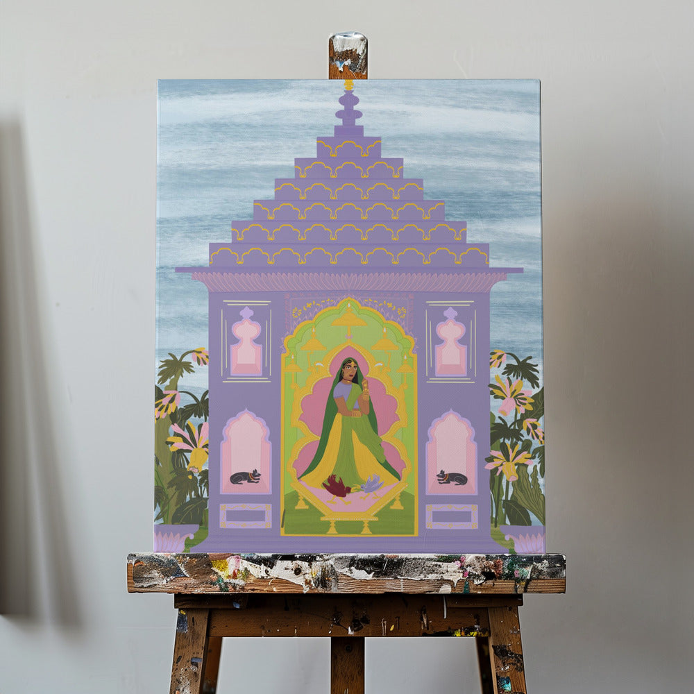 Indisk Have | Lærredsbilleder