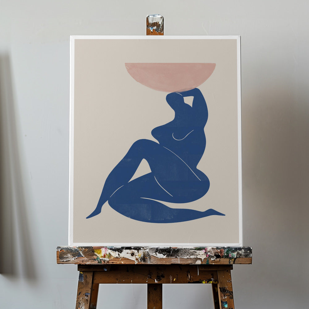 Vase and Woman | Canvas
