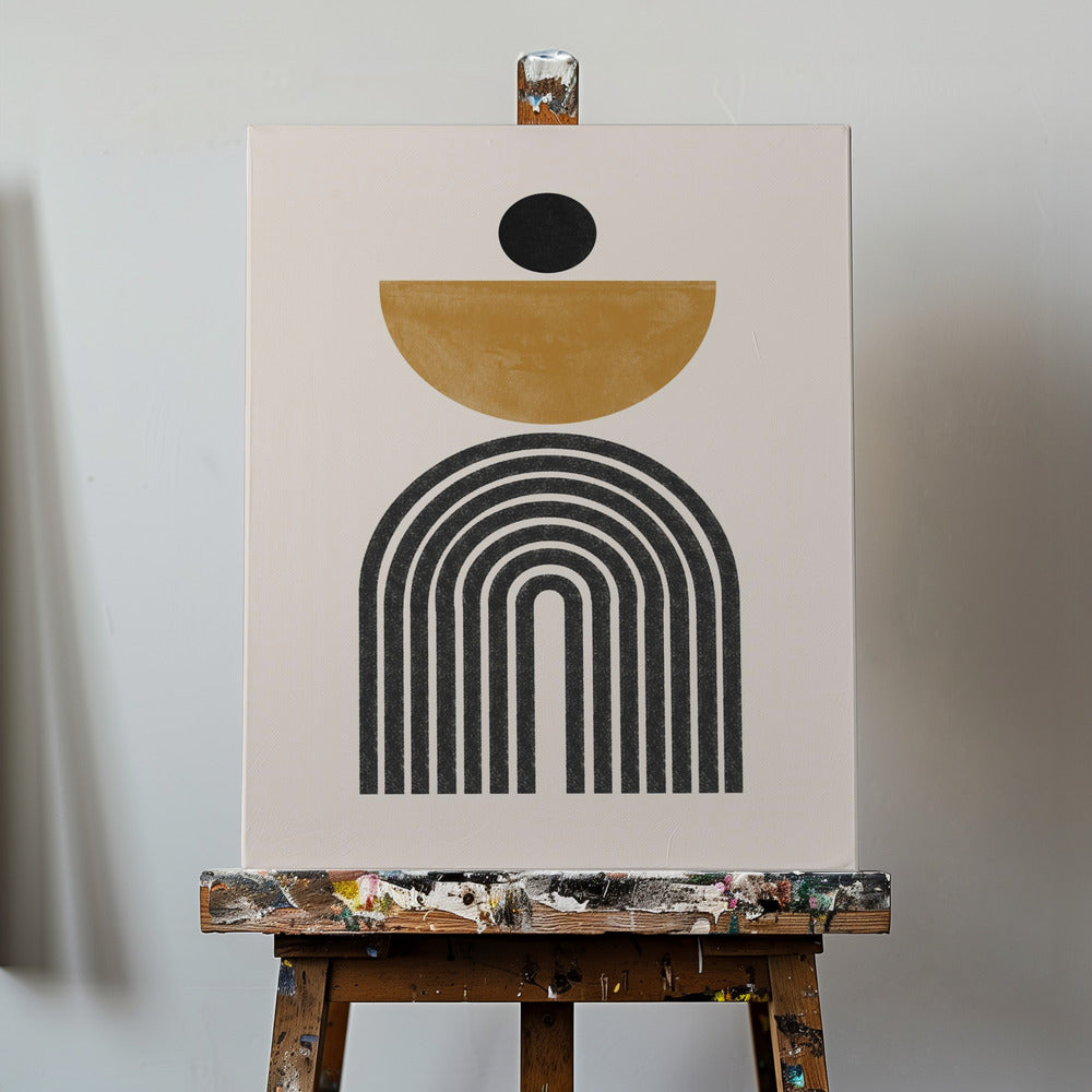 Mid Century nr. 2. | Canvasprints
