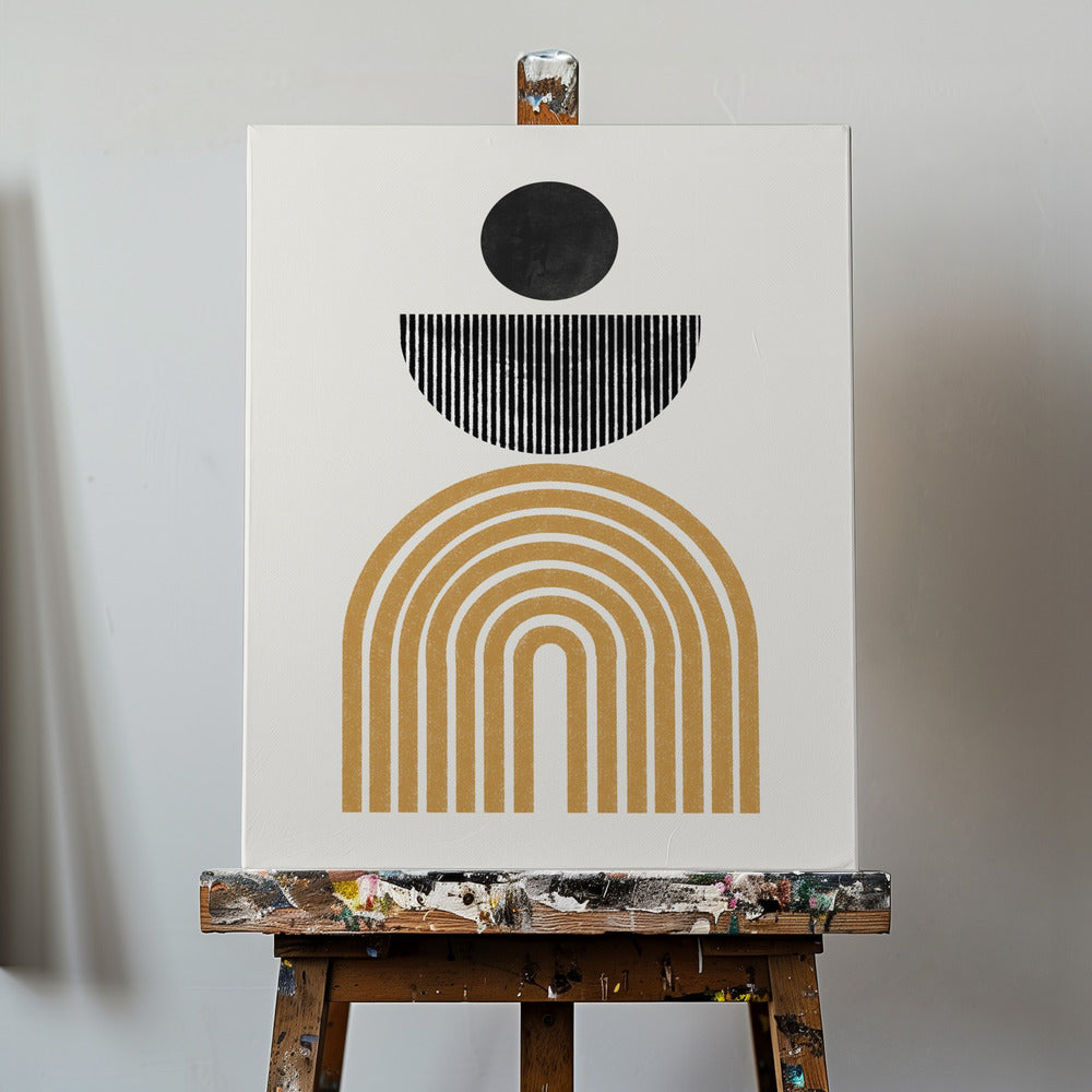 Midcentury Composition | Canvas