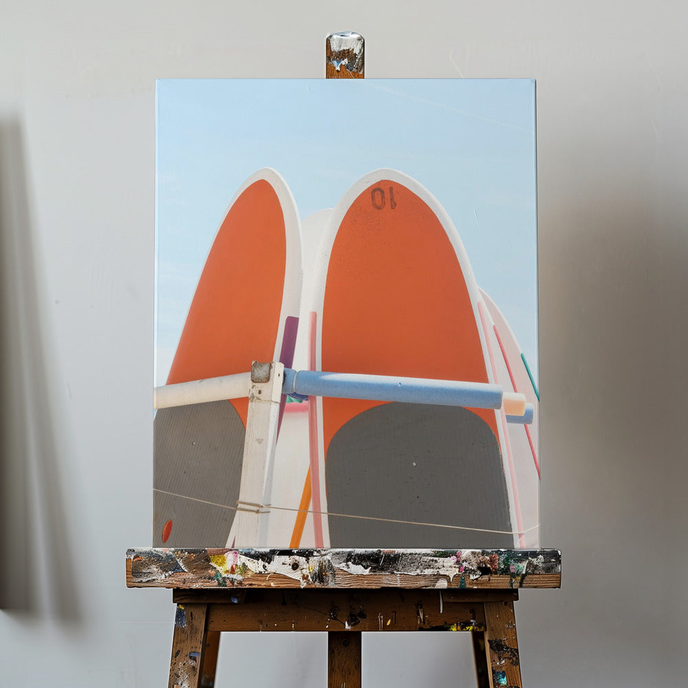 Surffaus rannalla_001 | Canvastaulut