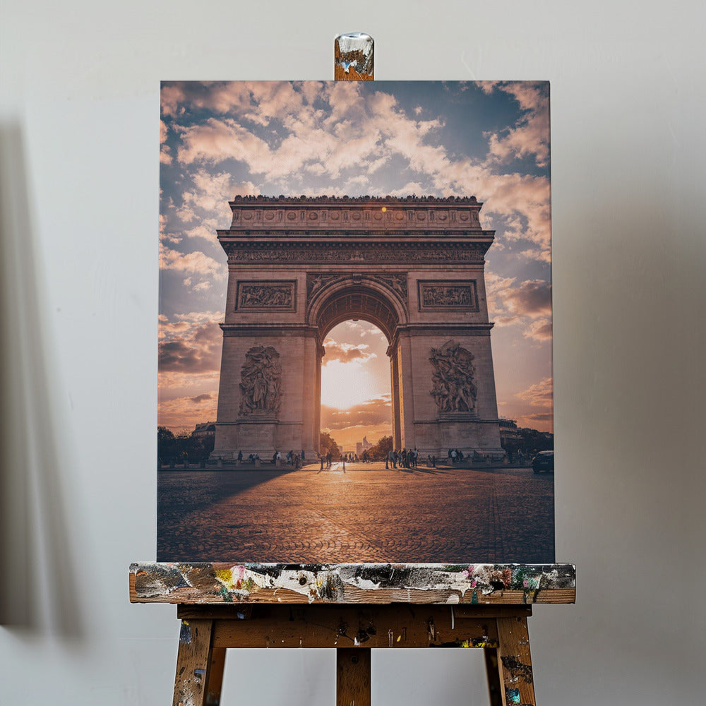 Pariisin kultainen kaari | Canvastaulut