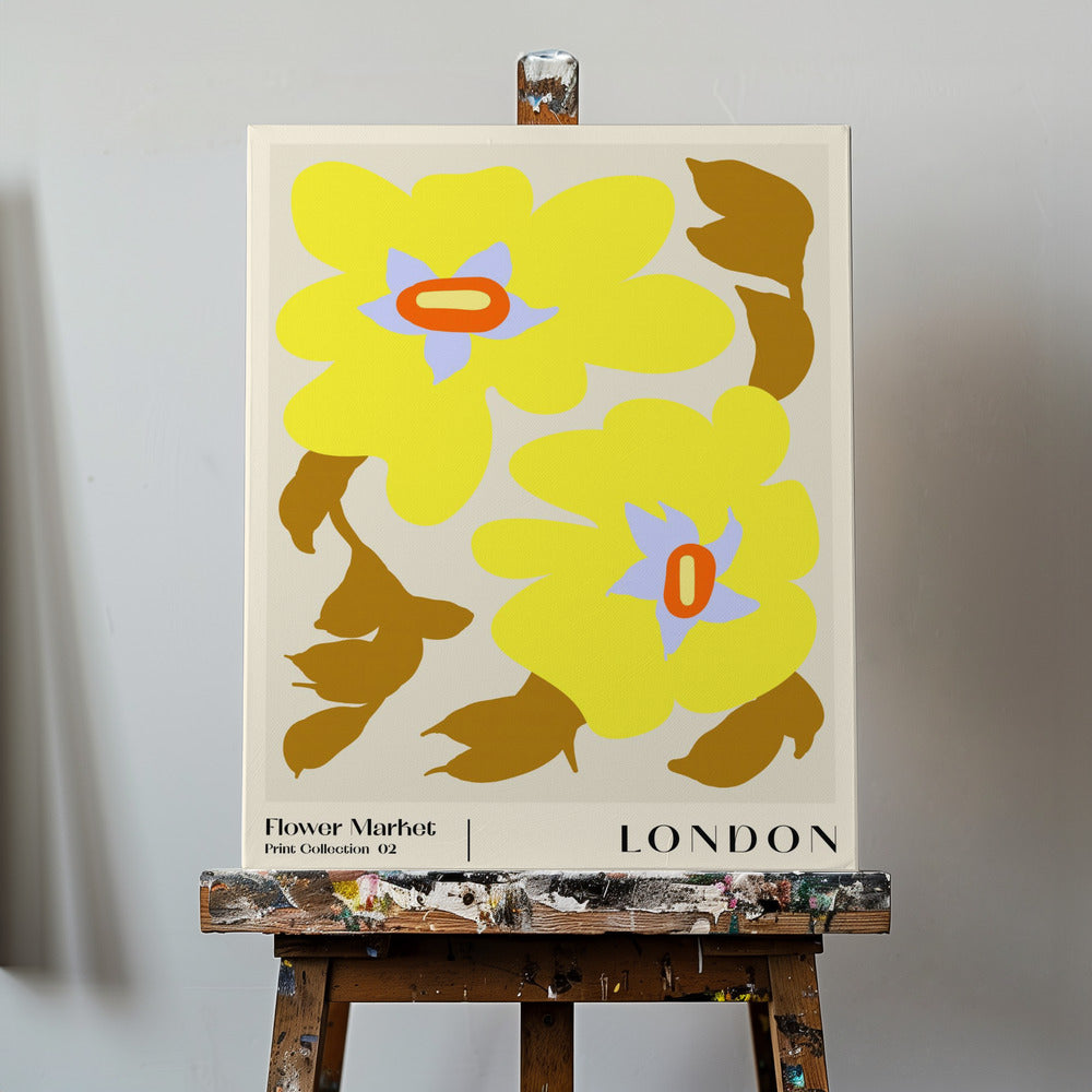 Blumenmarkt. London | Leinwand-Bilder