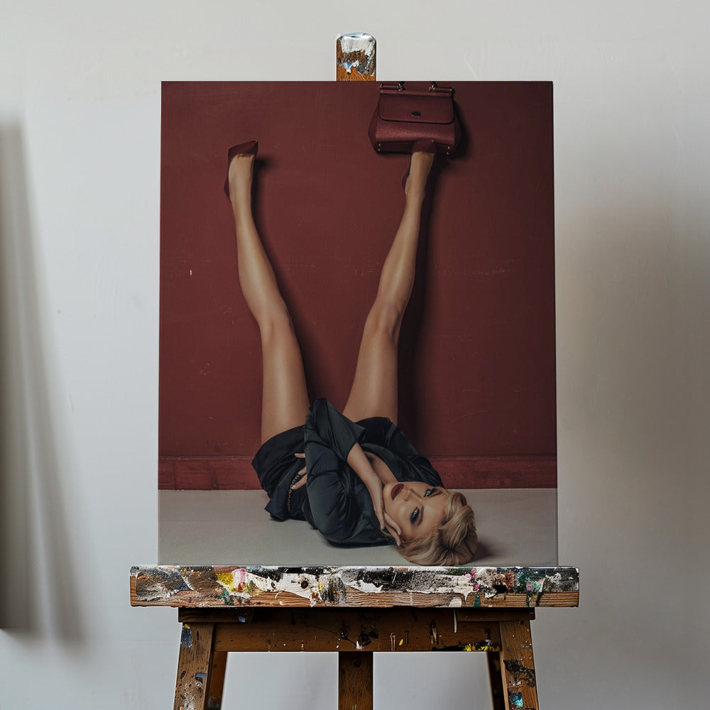 ¡Tacones rojos! Impresiones en Lienzo