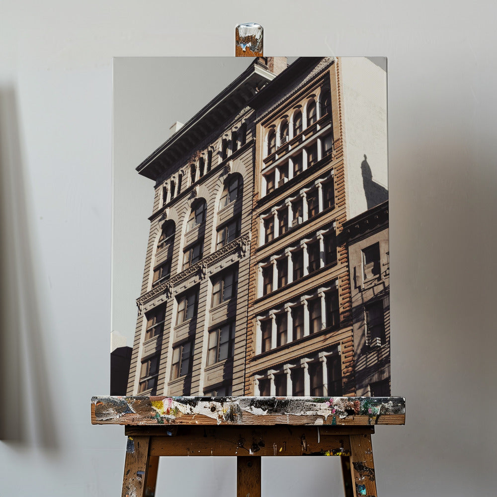 Budynek w Nowym Jorku | Wydruki na łótnie