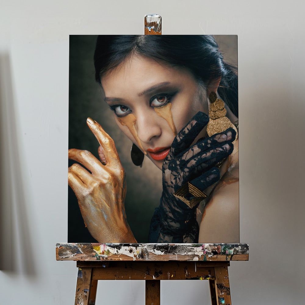 Kultainen käsi | Canvastaulut