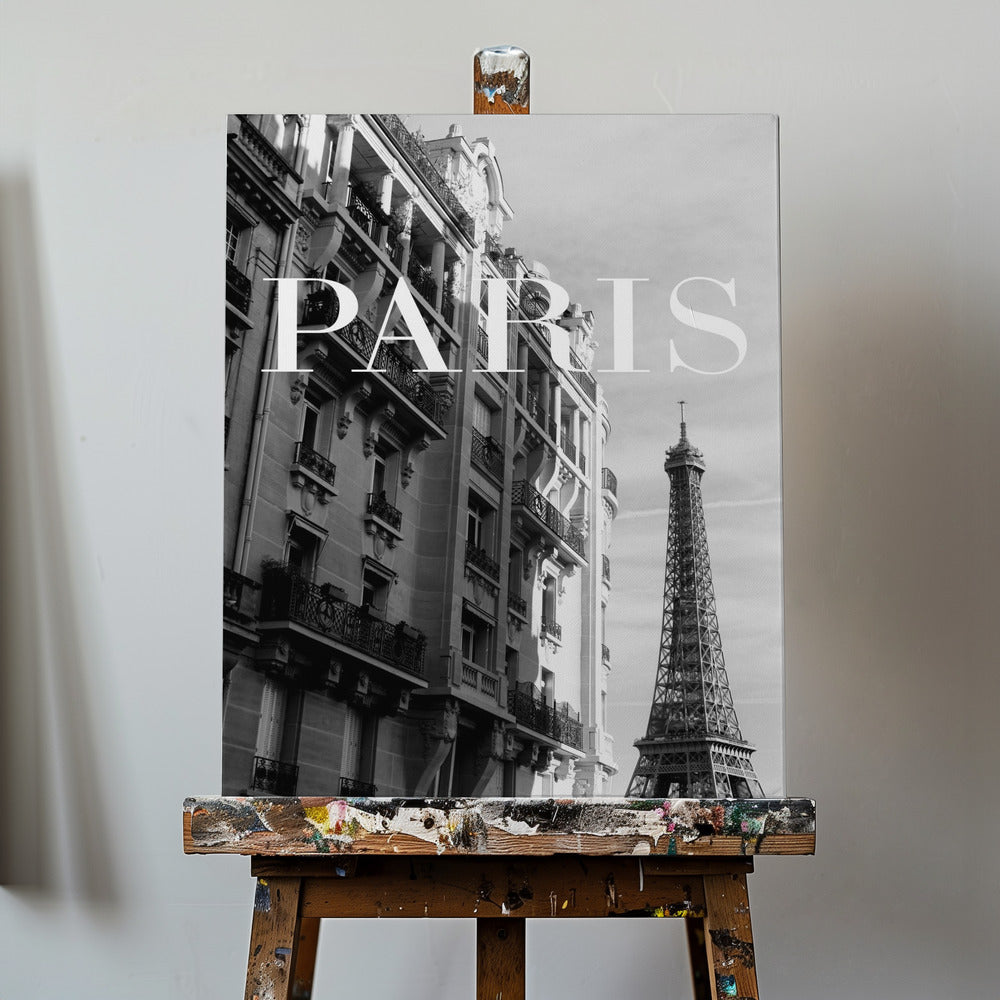 Paris Text 3 | Canvas