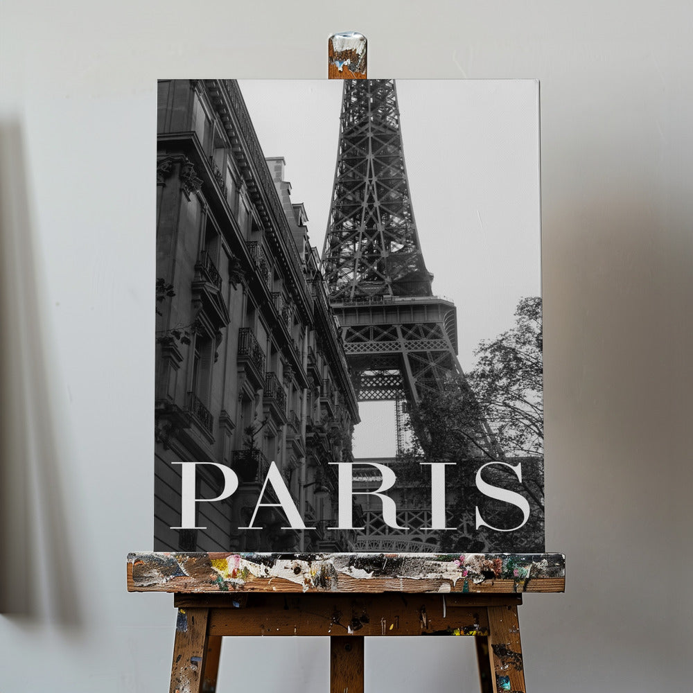 Pariisin teksti 1 | Canvastaulut
