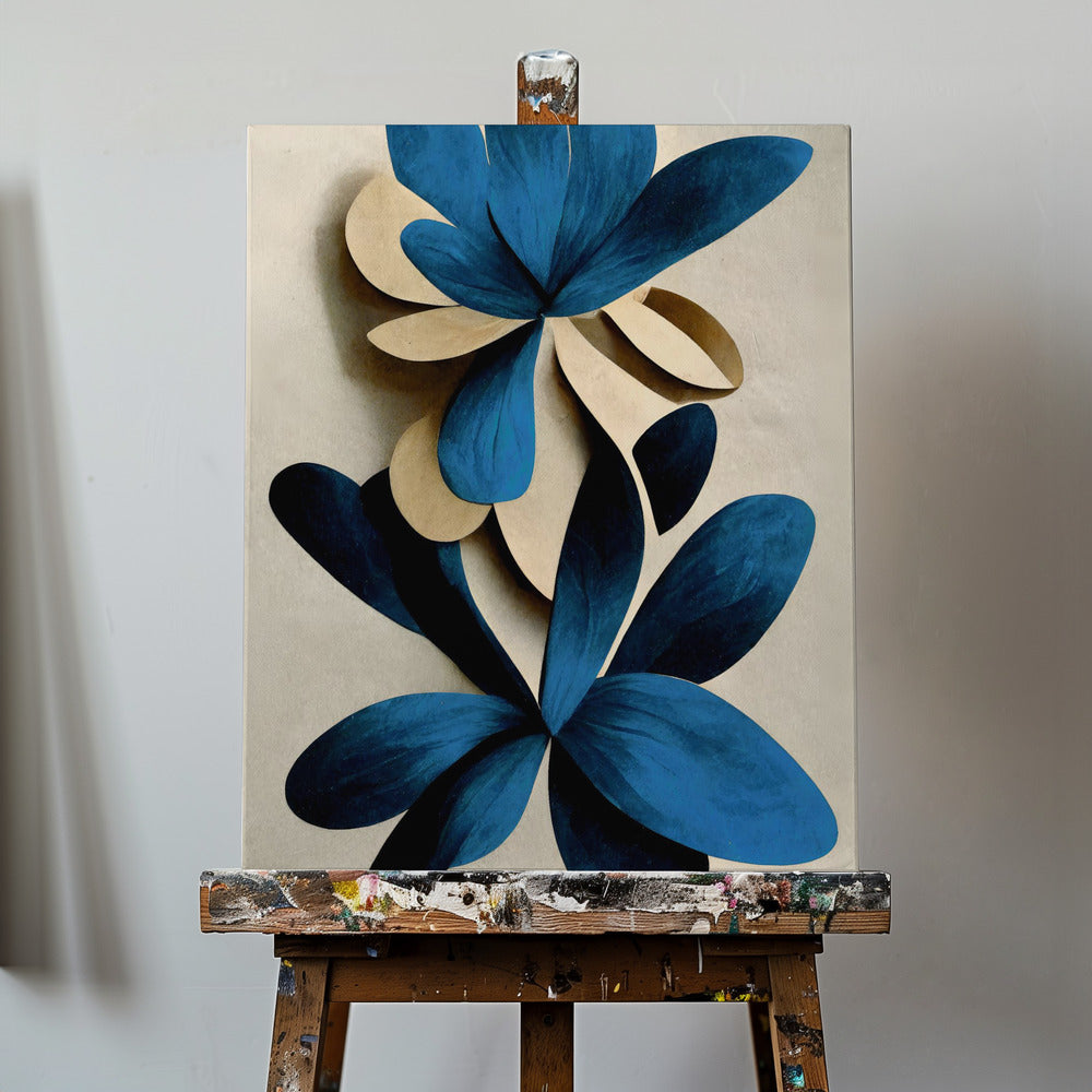Blue Nymphaea | Canvas