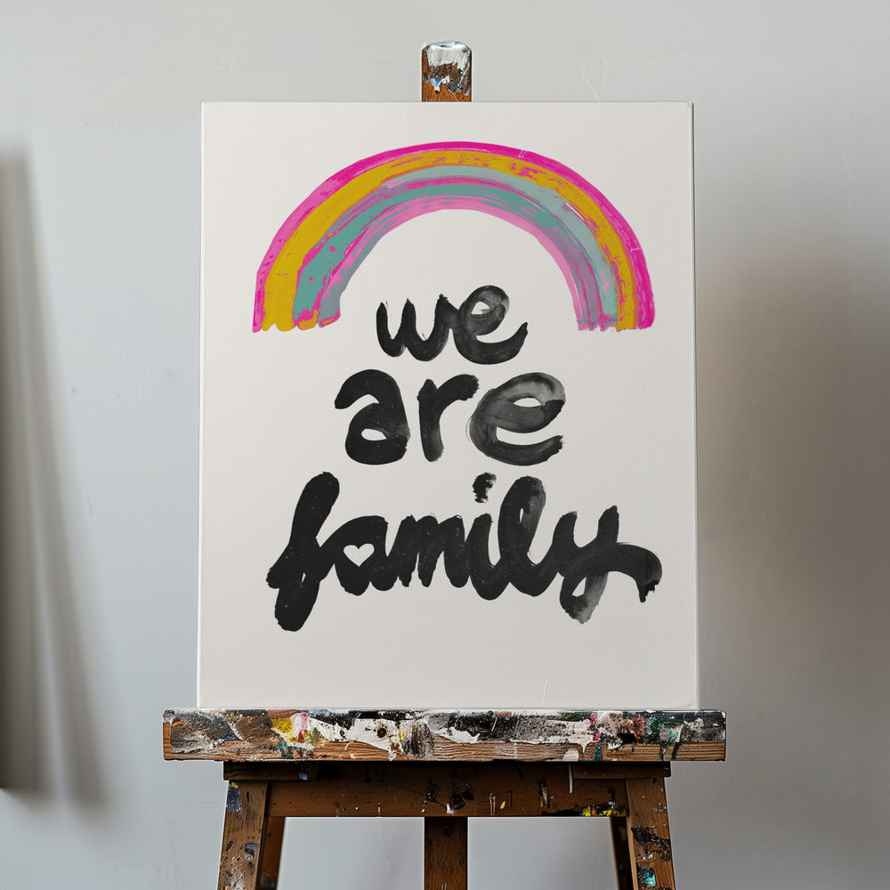 Olemme perhe | Canvastaulut