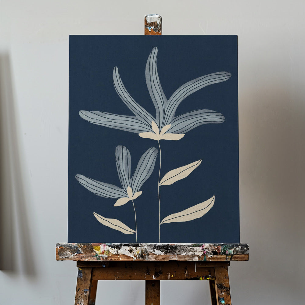 Zwei Blumen | Leinwand-Bilder