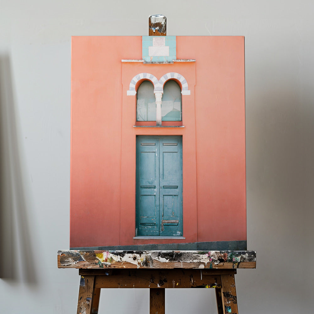 Die Capri-Tür | Leinwand