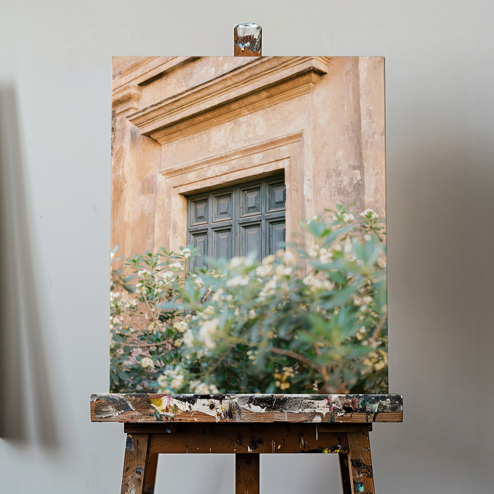 Botanisches Trastevere Rom | Leinwand