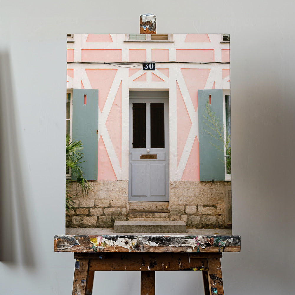 Rue de Cremieux Nummer 30 - Paris | Leinwand-Bilder