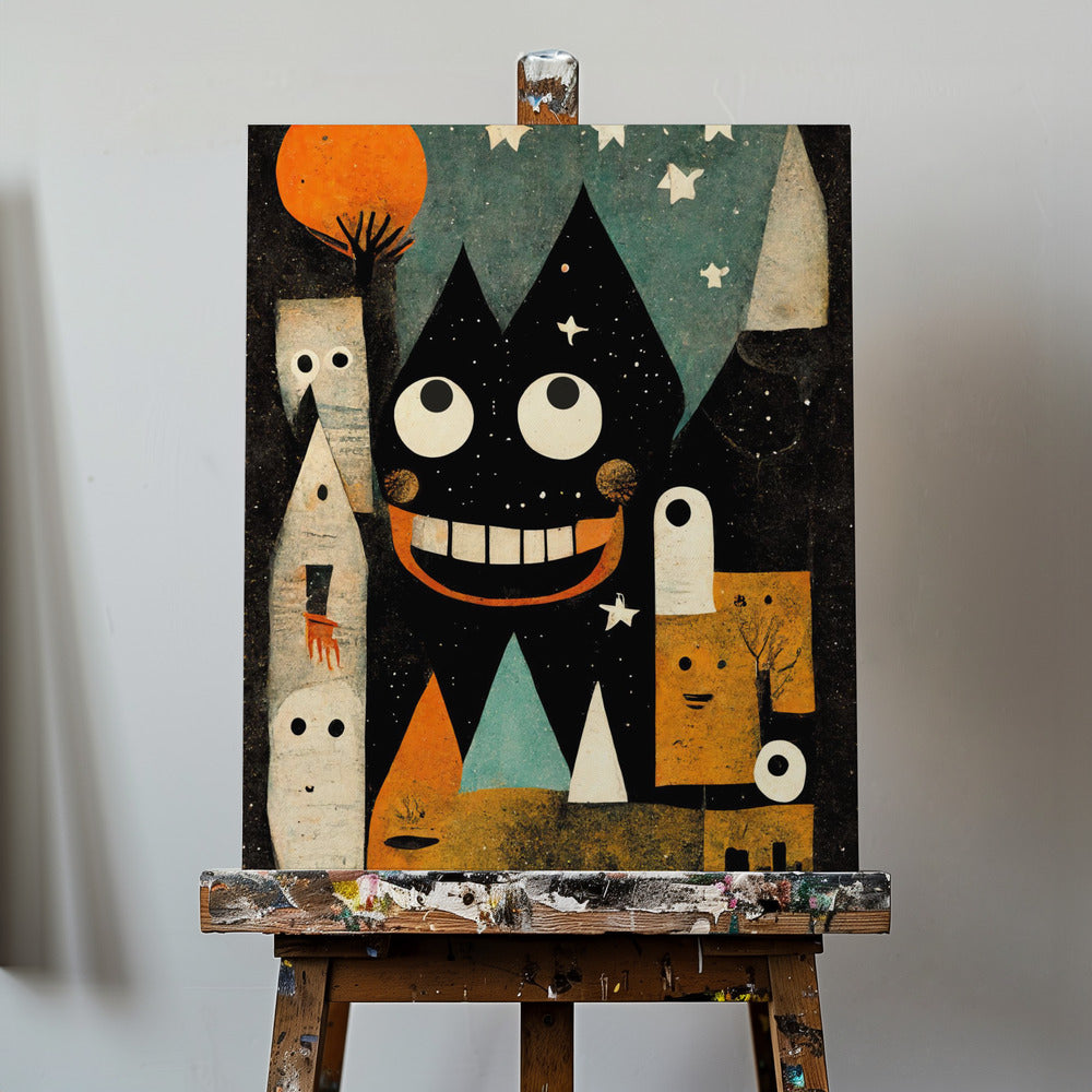 Monsterstad | Canvas