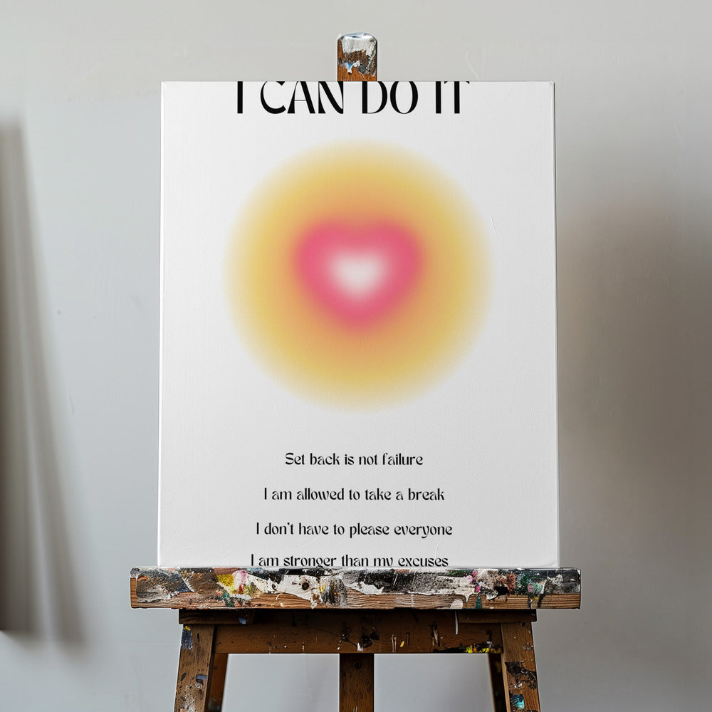 Motiverande aura Poster | Canvas