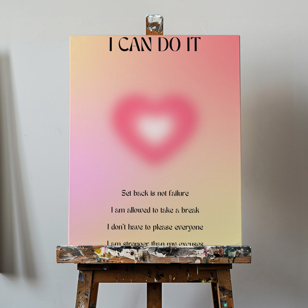 Motivational Aura Poster | Canvas