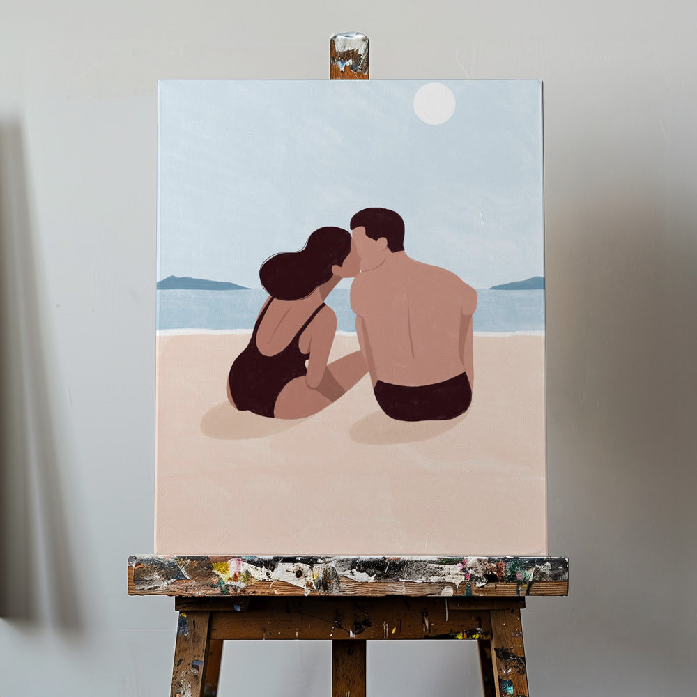 Ensimmäinen suudelma | Canvastaulut
