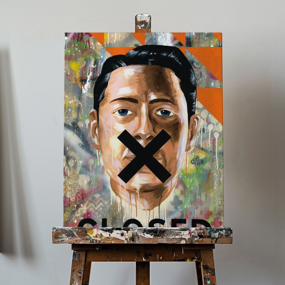 Entschuldigen Sie, wir haben geschlossen | Leinwand-Bilder