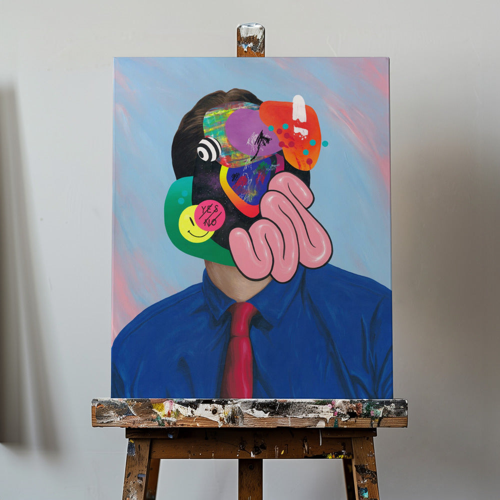 Bemüht sich, beschäftigt auszusehen | Leinwand-Bilder