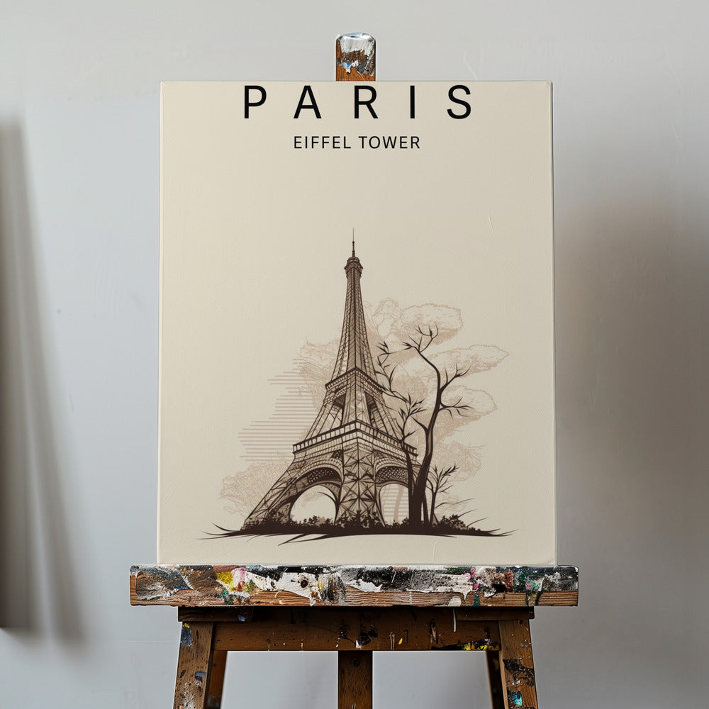 Paris Eiffel Tower | Canvas