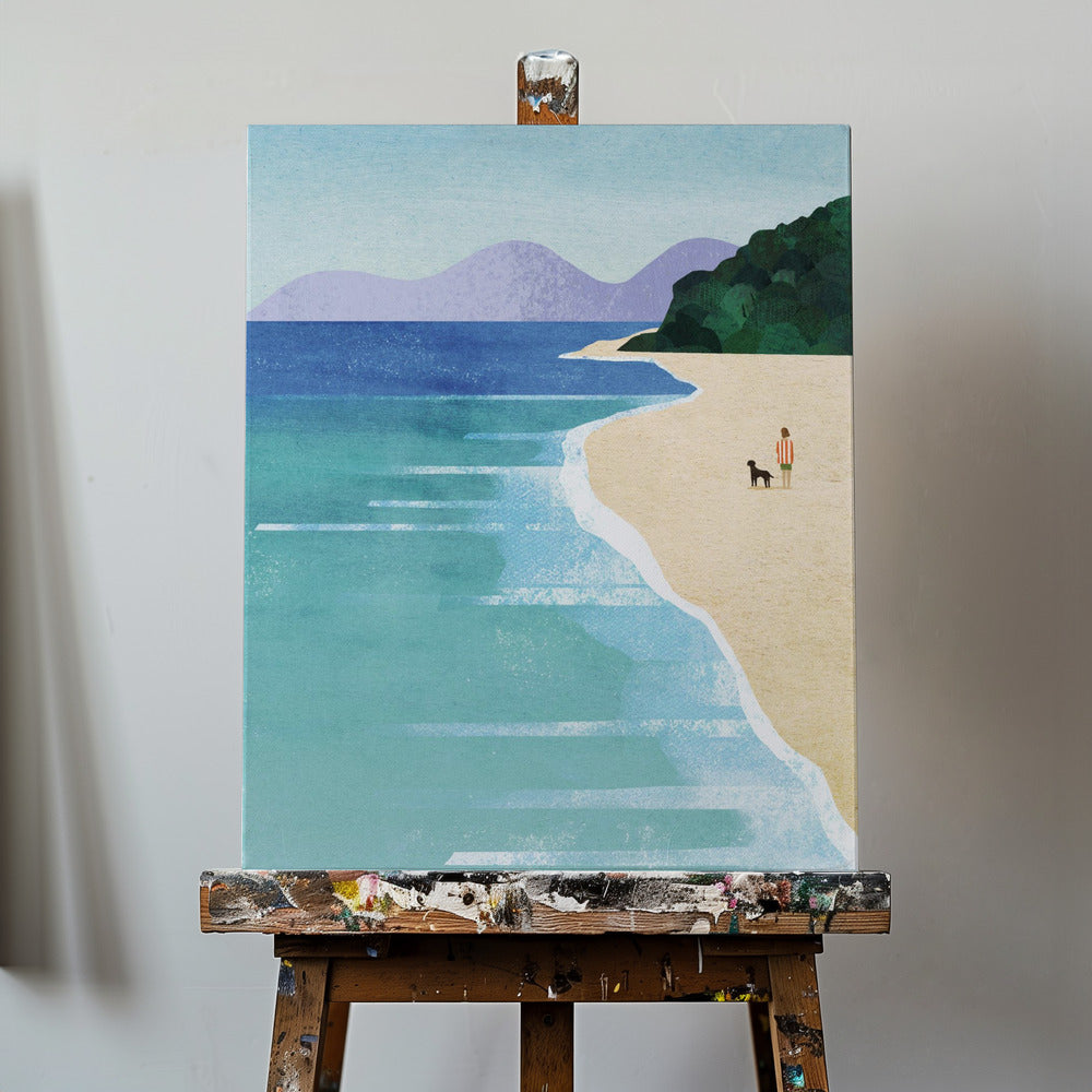 Rantatyttö iii | Canvastaulut