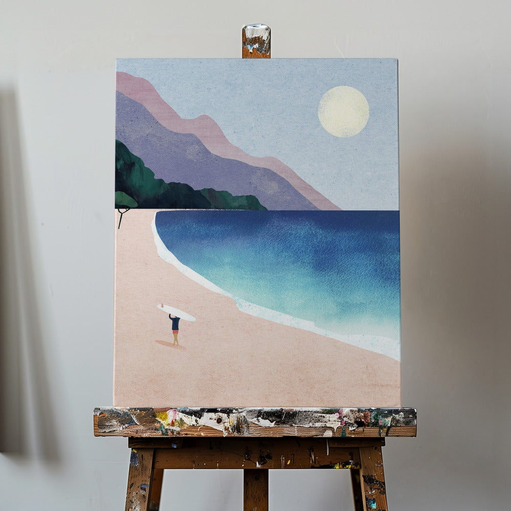 Surf Beach | Canvas