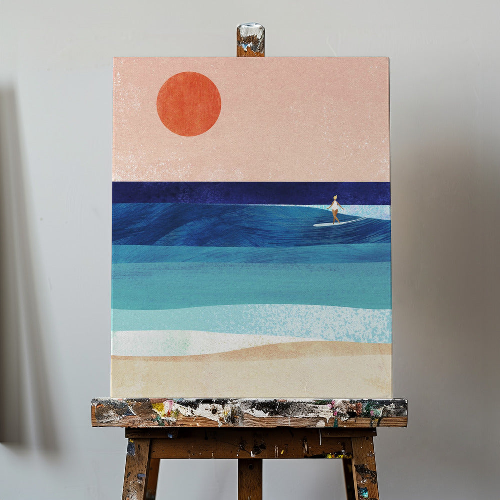 Surfmädchen | Leinwand-Bilder